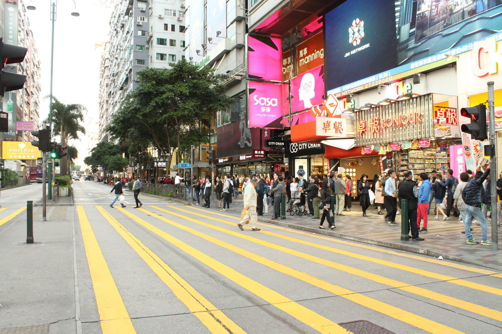 Shanghai Hostel Hk Hongkong Exteriör bild